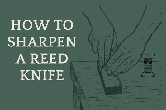 Sharpened Reed Reed Supplies Canada - Bassoon and Oboe Cane, Tools & Reeds (CAD ...