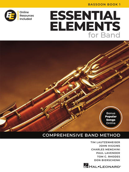 Essential Elements for Band Book 1 - Bassoon Hal Leonard