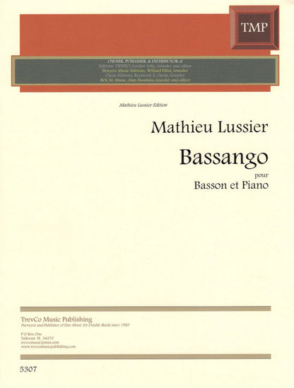 Lussier: Bassango for Bassoon and Piano Trevco