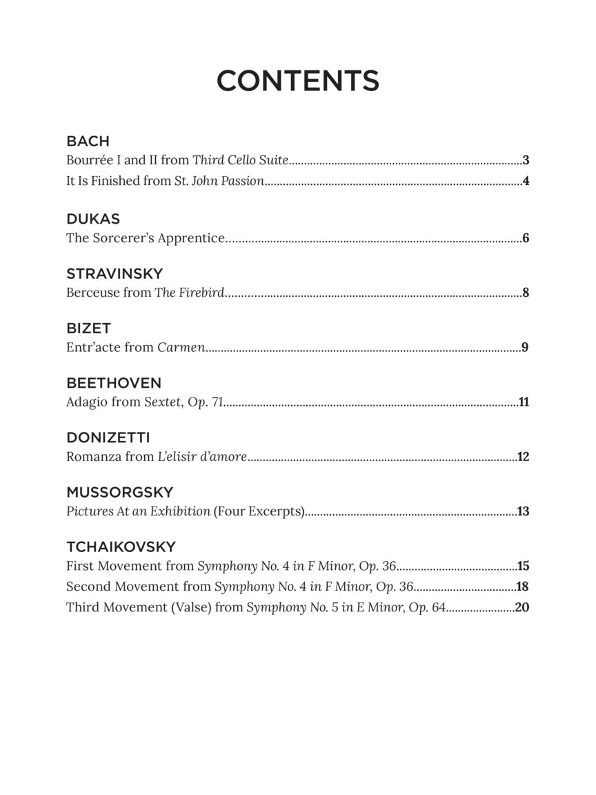 Solos for the Bassoon Player - Music Minus One Hal Leonard