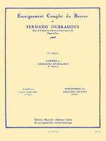 Oubradous: Complete Study of the Bassoon Part 1, Scales and Daily Exercises Hal Leonard