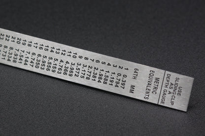 Canadian Micr Ruler Ruler - Metric⎮Reed Supplies Canada⎮Bassoon and Oboe Supplies – Reed ...