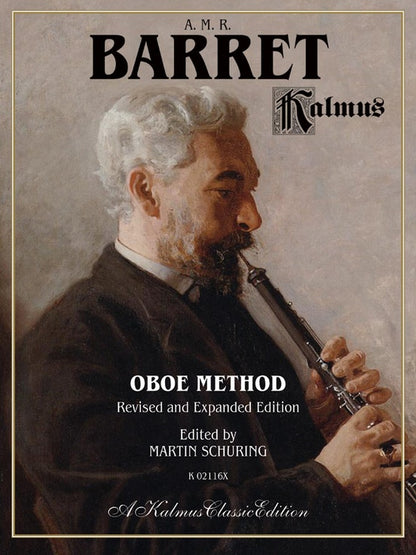 Barret Oboe Method (Revised), Kalmus Edition, Spiral Bound Alfred
