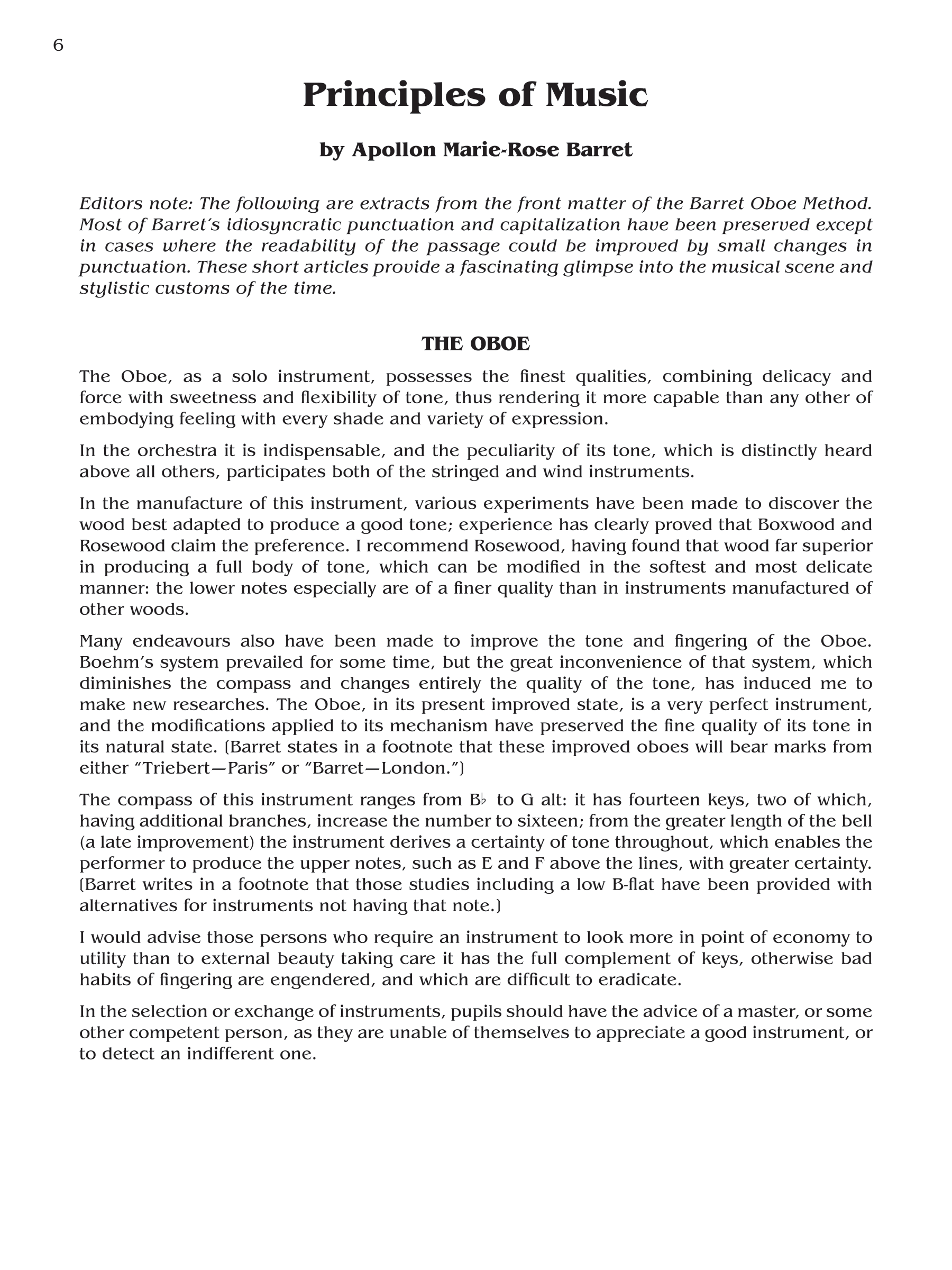 Barret Oboe Method (Revised), Kalmus Edition, Spiral Bound Alfred